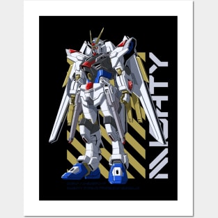 Mighty Strike Freedom Gundam Posters and Art